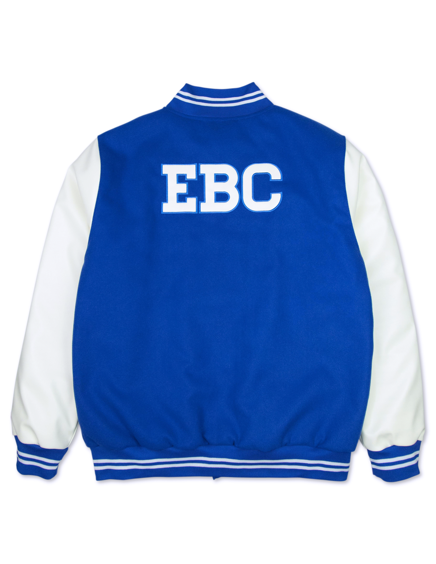 Chamarra Varsity AZUL REY - EBC