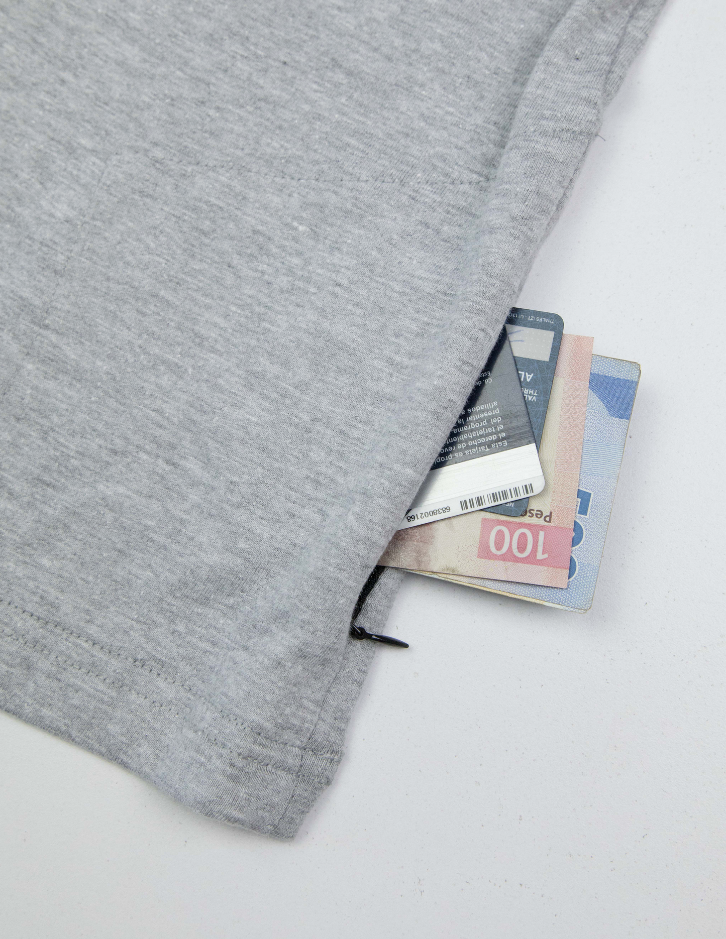Playera Essentials EBC - Gris Jaspe