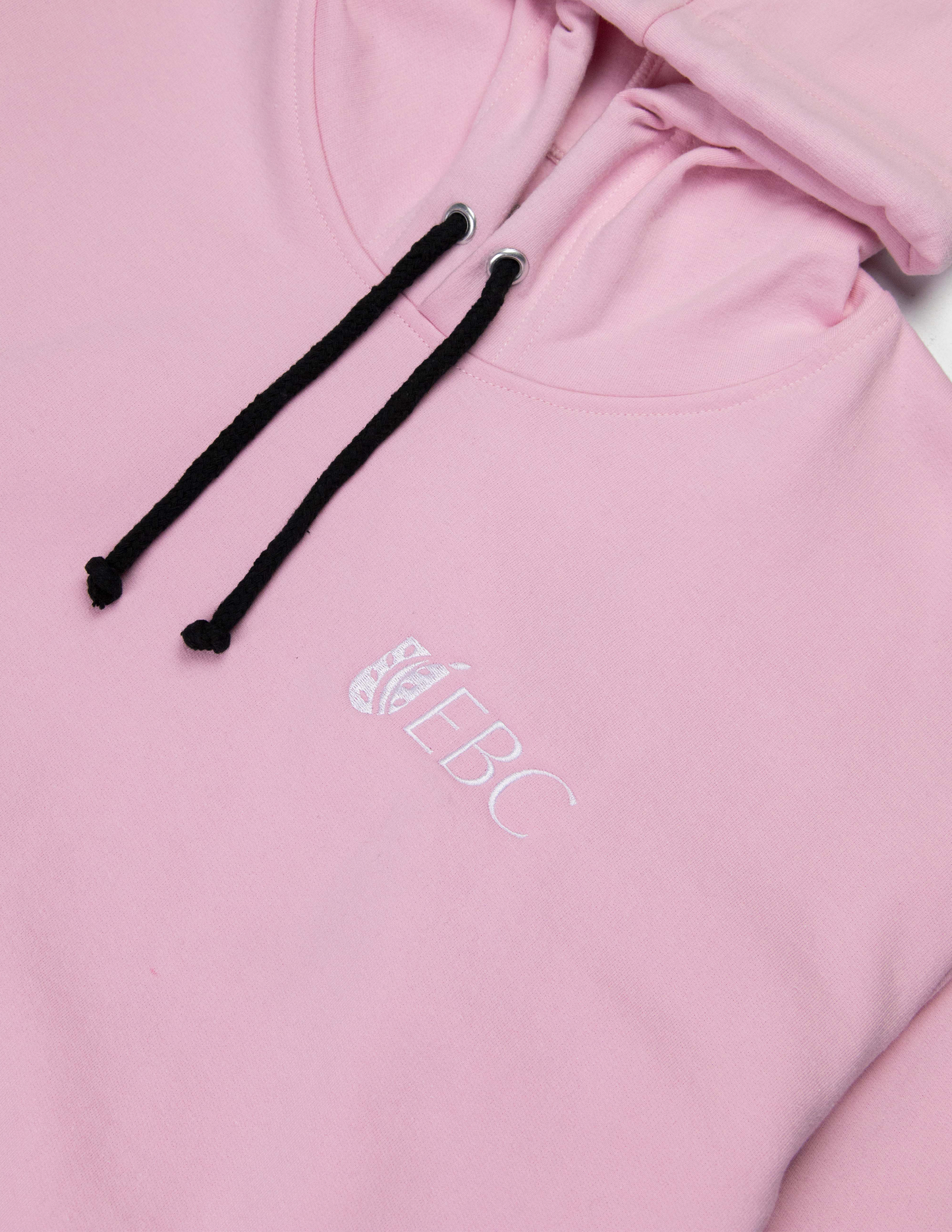 Sudadera Hoodie Essentials ROSA – Logo EBC