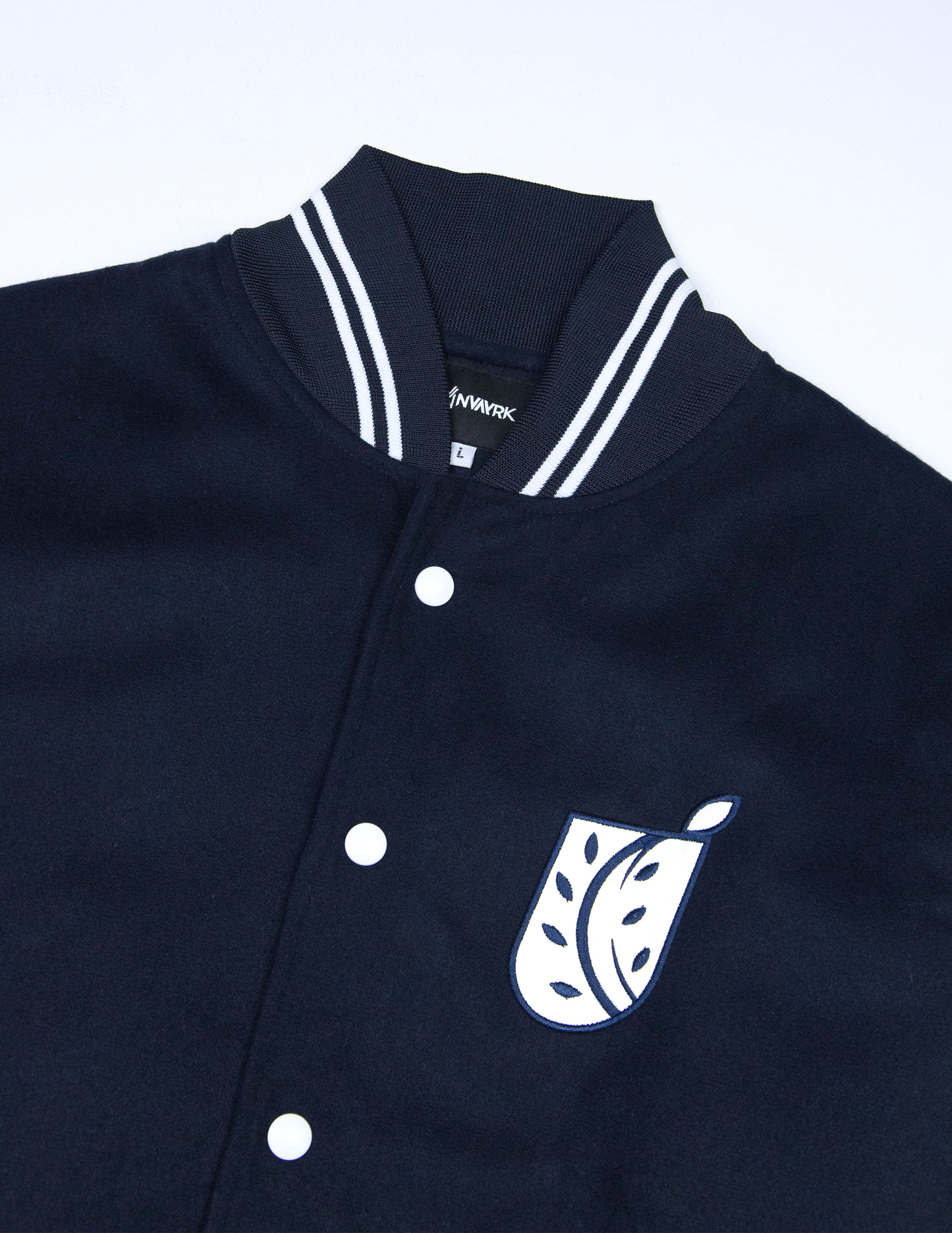 Chamarra Varsity AZUL MARINO - EBC