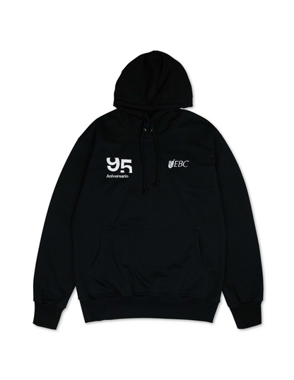 Sudadera Hoodie EBC 95 Aniversario - Negro