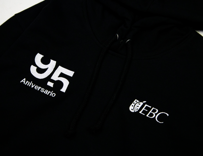 Sudadera Hoodie EBC 95 Aniversario - Negro