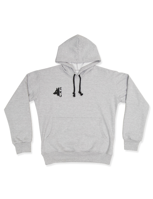 Sudadera Hoodie Essentials Gris Jaspe - EXU